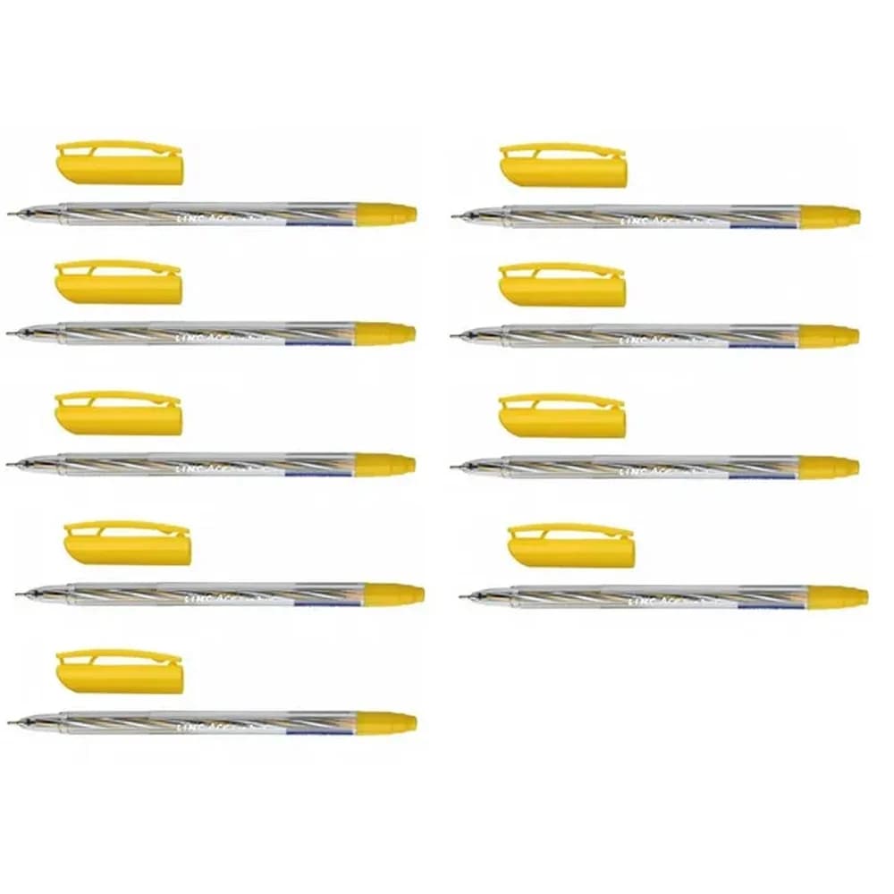 Ручка шариковая ACE 0,7мм синий, игольчат. наконечник Linс 950/blue/50шт