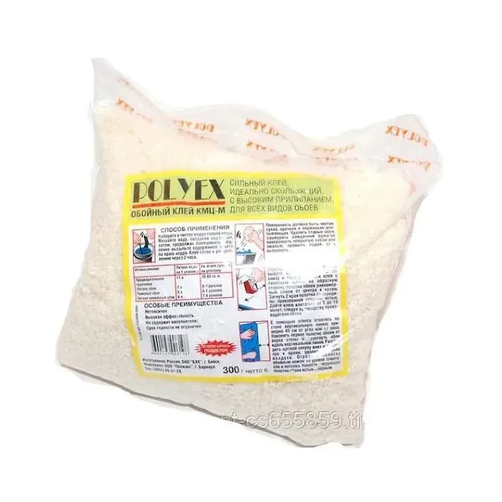 Обойный клей КМЦ ( POLYEX)150 гр /100 шт