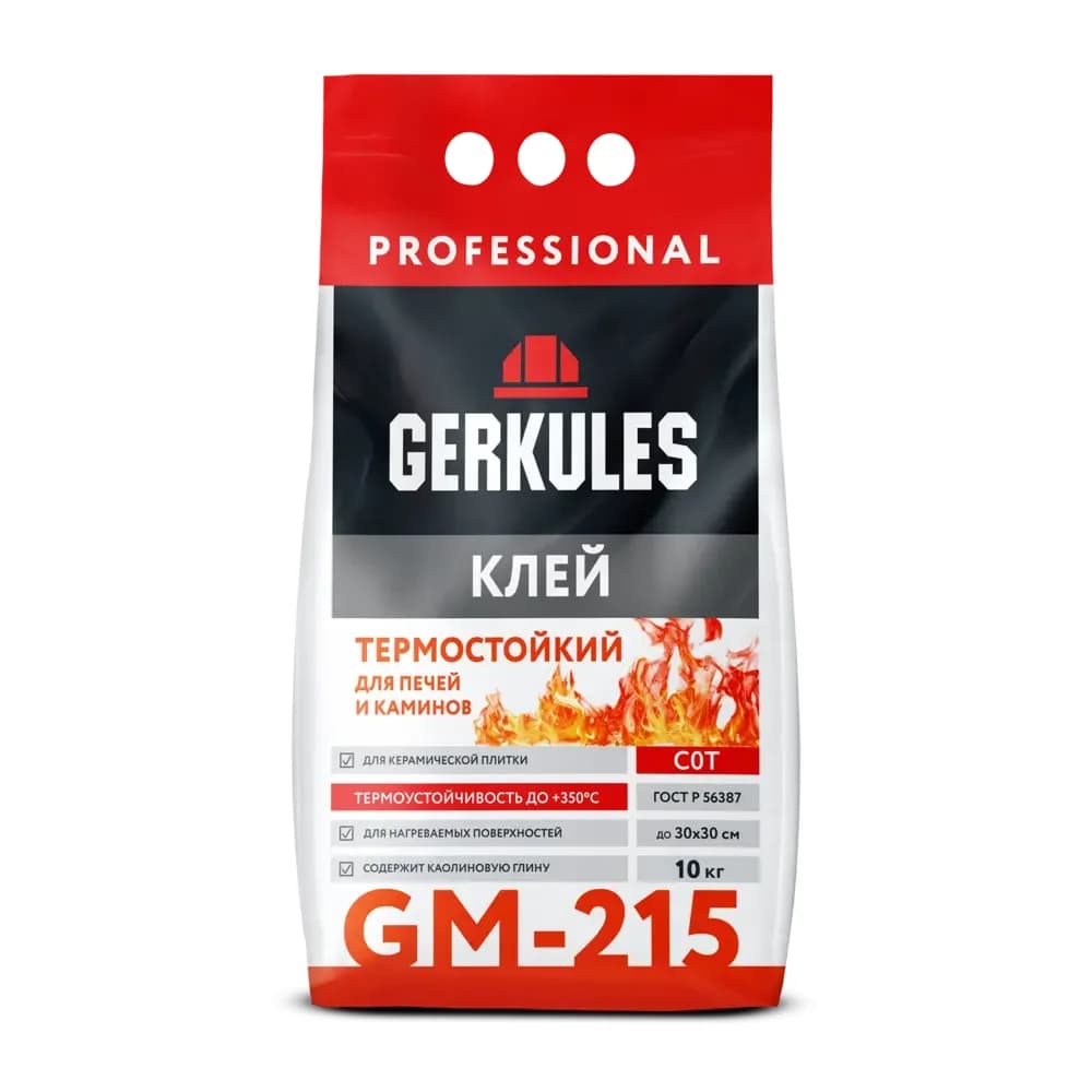 Клей Термостойкий 10 кг Геркулес GM-215