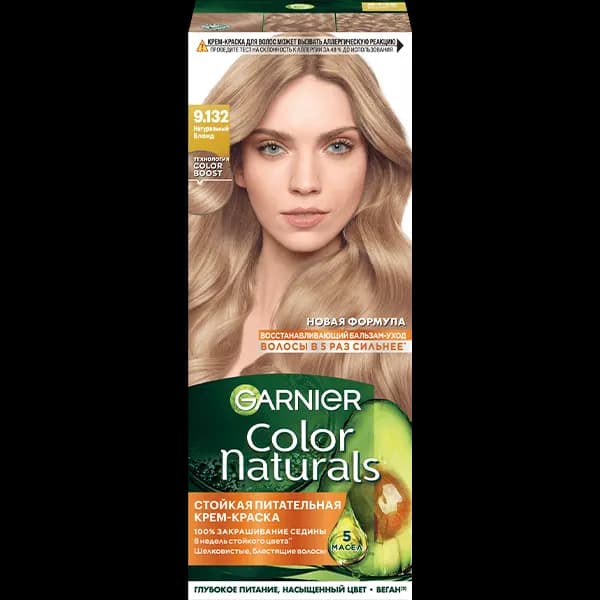 Garnier Color Naturals, тон 9.132 Натуральный блонд