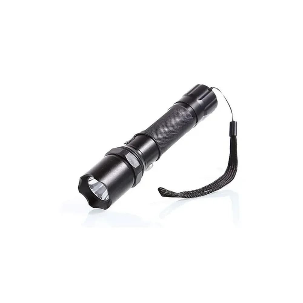Фонарик ULTRA FLASH Е1337 аккум 3,7в, черный, 3Ватт, 3реж, бокс) 14269
