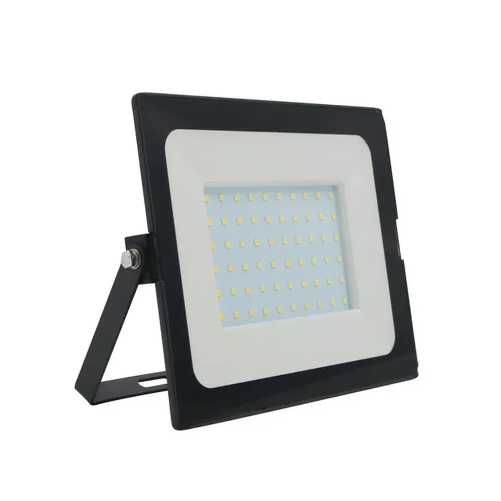 Прожектор светодиод. Ultraflash LFL-10002 С02 черный ( LED 100Вт, 230В, 6500К)