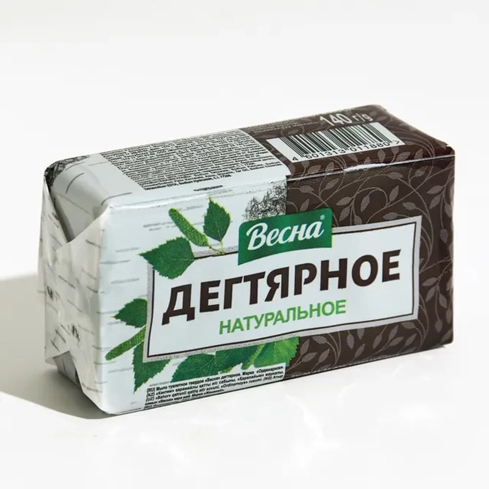 Дегтярное 90 гр мыло (весна)(новгород)