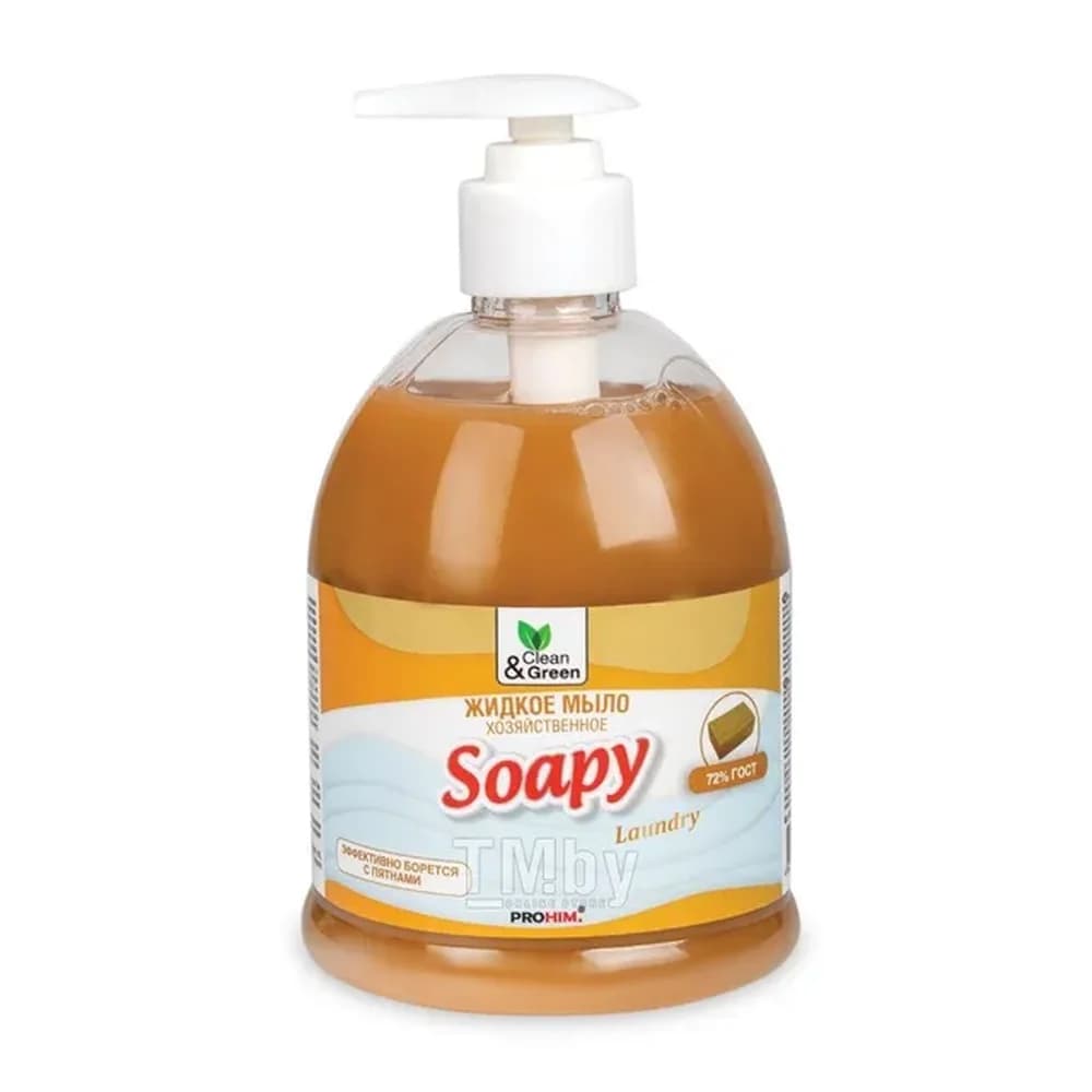 Жидкое мыло "Soaru" хозяйственное 1000мл Clean & Green C G 8097
