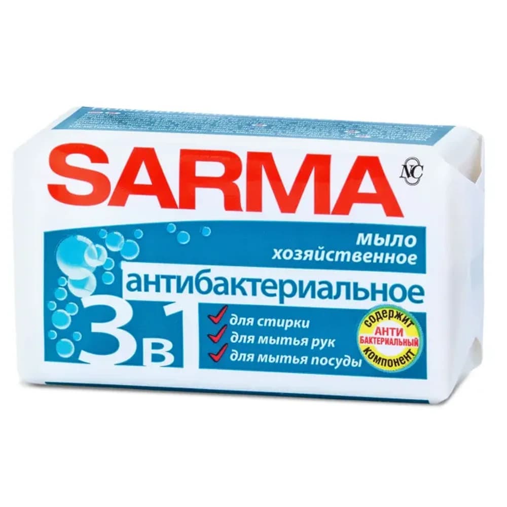 Сарма 140 гр хозяйств мыло Антибактериальное