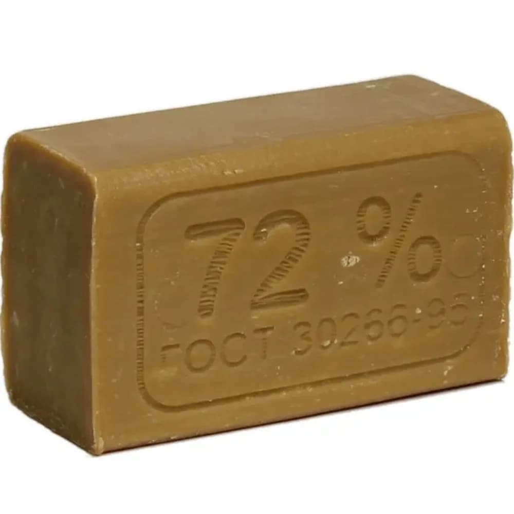 Хоз мыло 72% твердое б/0б 200гр/44