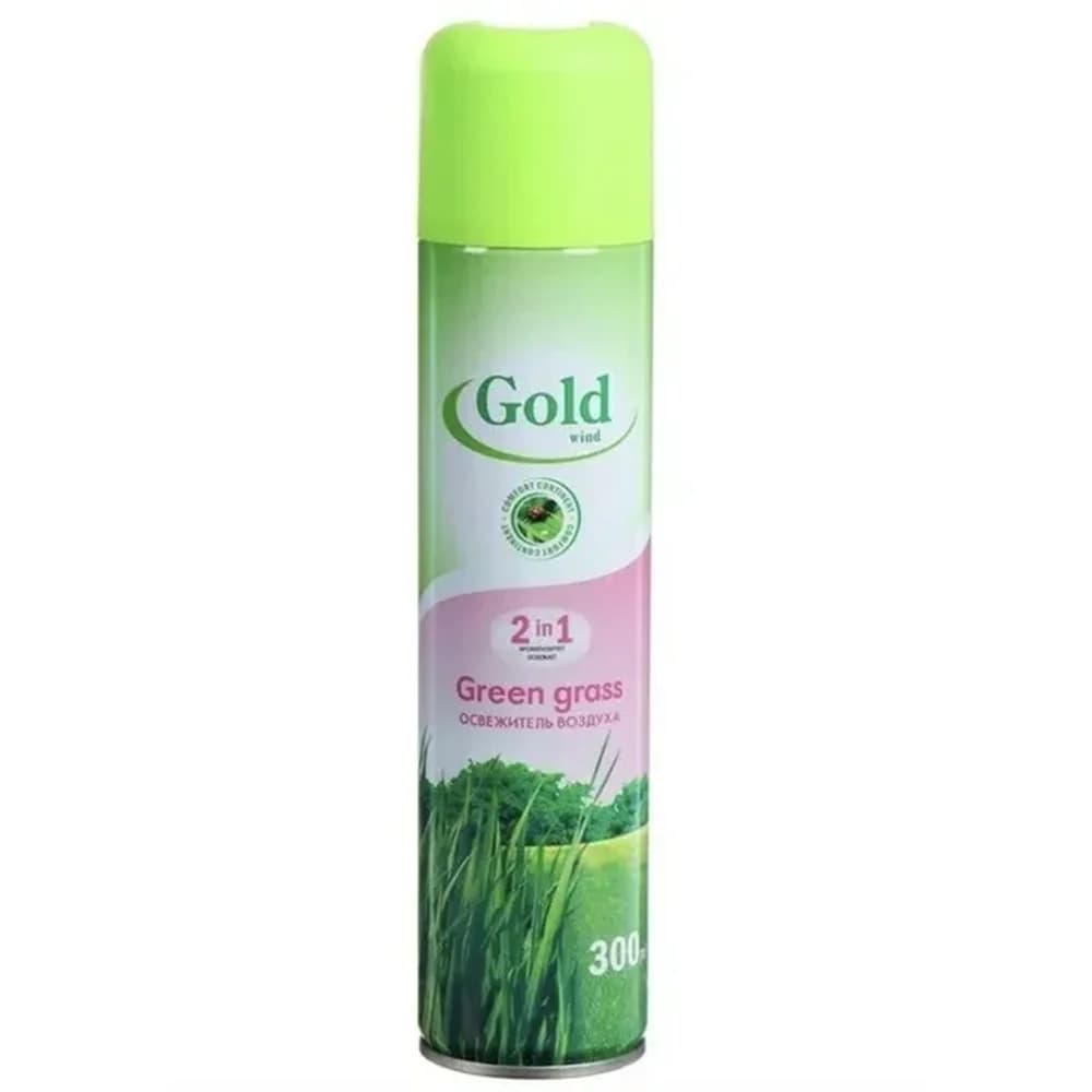 Голд Виндл 300 мл освежитель  GREEN GRASS