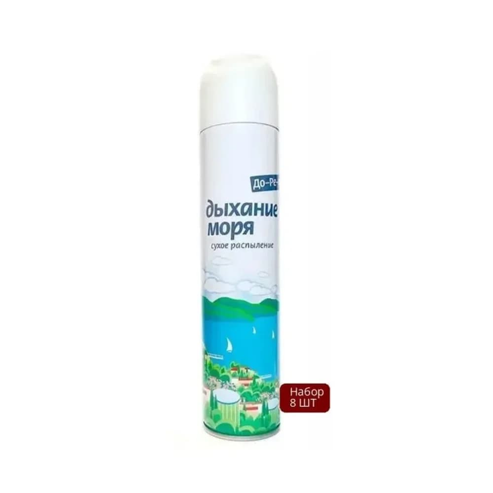 ДО-РЕ-МИ Аква Плюс Освежитель  ,ДЫХАНИЕ МОРЯ 330 мл