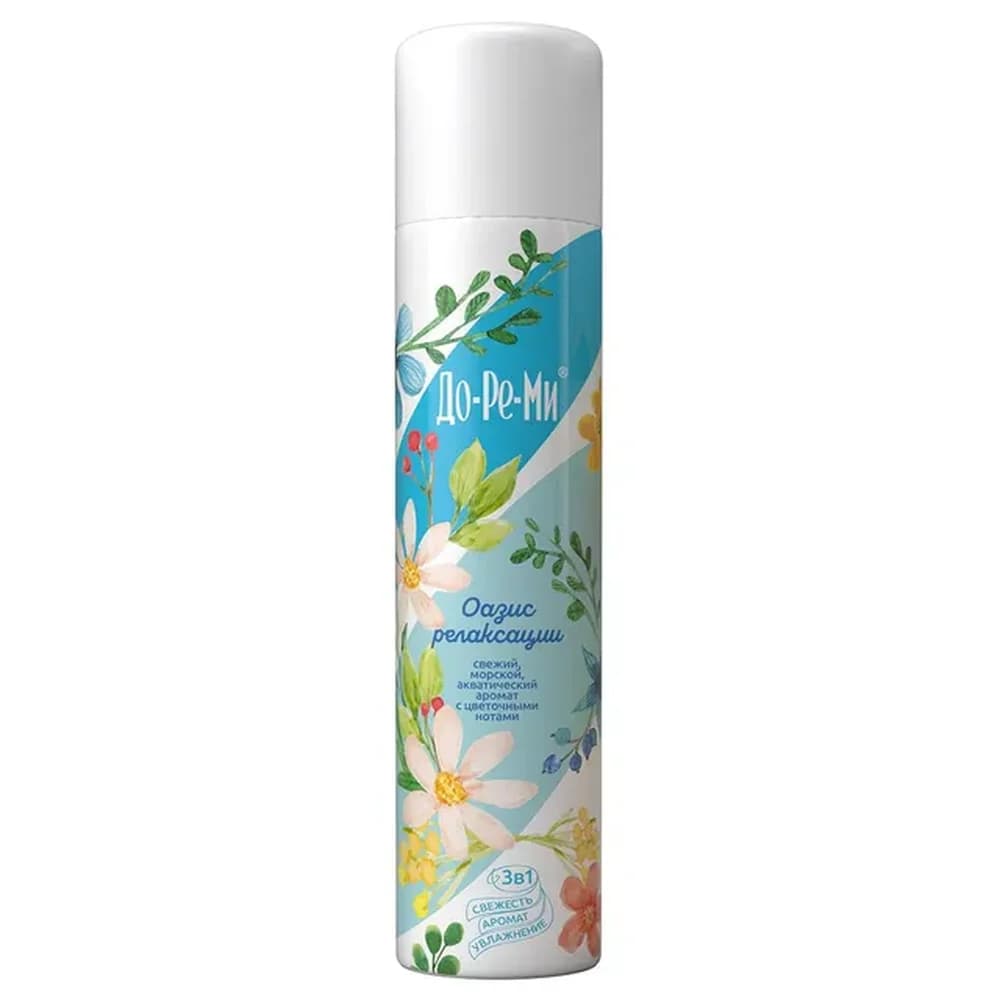 ДО-РЕ-МИ Аква Плюс Освежитель ОАЗИС РЕЛАКСАЦИИ 330 мл