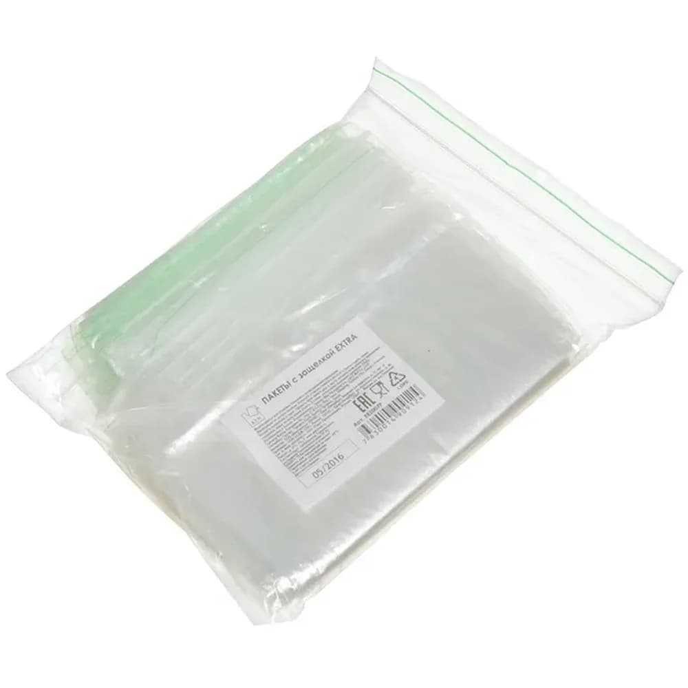 Гриппер (Пакет с защелкой )250 мм*300 м 180 мм в упаковке Masterbag 28-35мкм 100 шт PEZ016P