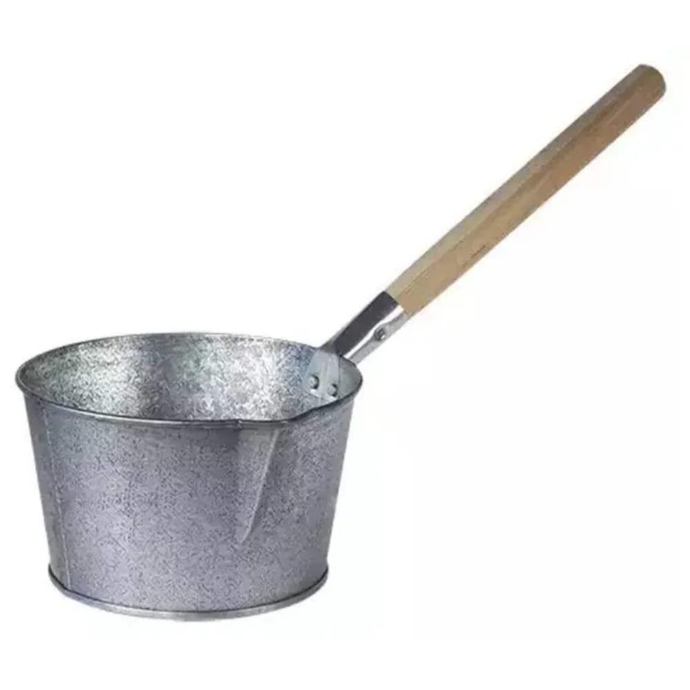 Ковш 1,5 л банный оцинков.  ЛЫСЬВА арт. 8900