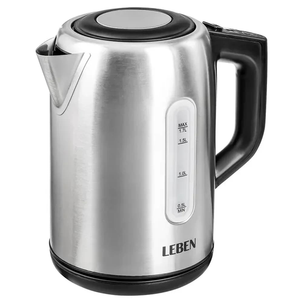 Чайник LEBEN 1,8л 1500Вт нерж арт. 125259