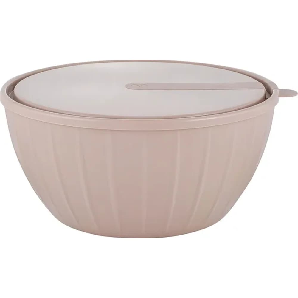 Салатник Sugar&Spice Vanilla с крышкой 2,8л латте