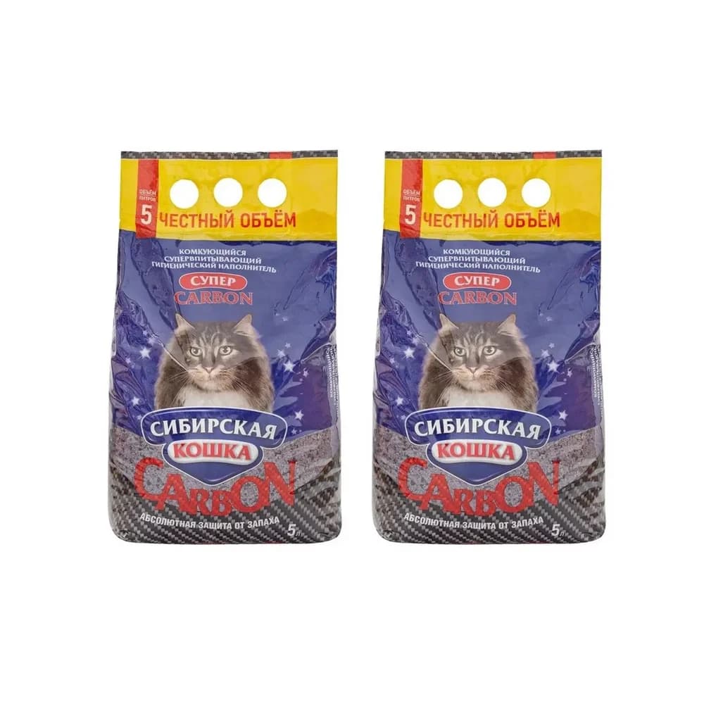 Наполнитель Сиб кошка 5 л СУПЕР  Комкующийся /4 синий