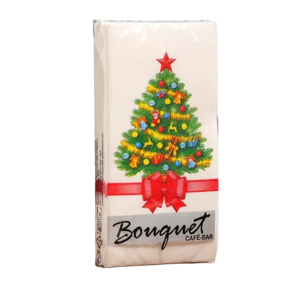 Салфетки   10л   BOUGET(Букет CAFE- BAR 100$  2 сл ФРАНКЛИН