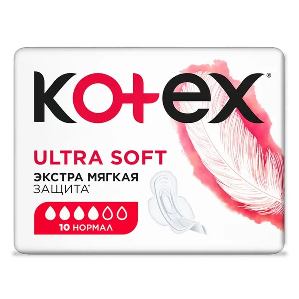 Котекс ультро 10 шт нормал SOFT НОРМАЛ /10