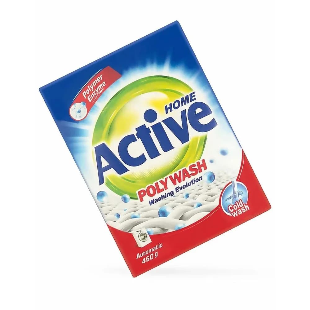 АКТИВ смс Автомат PolimerEnzyme 450 гр /24