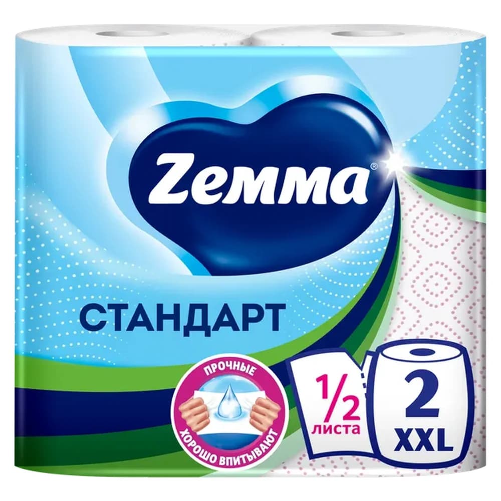 Т/Б ZEMMA  2х сл  4 шт Белая  (24 шт)