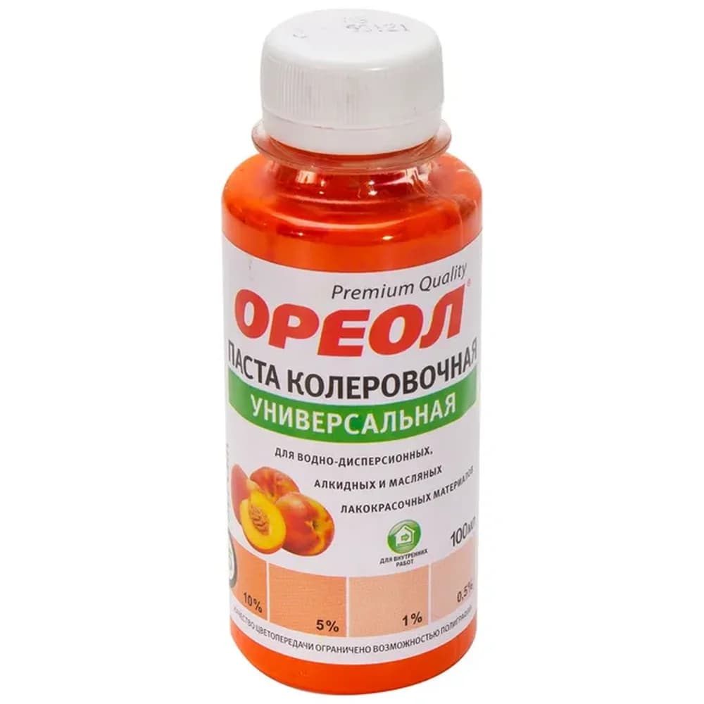 Колер Ореол  100мл/6 шт персик
