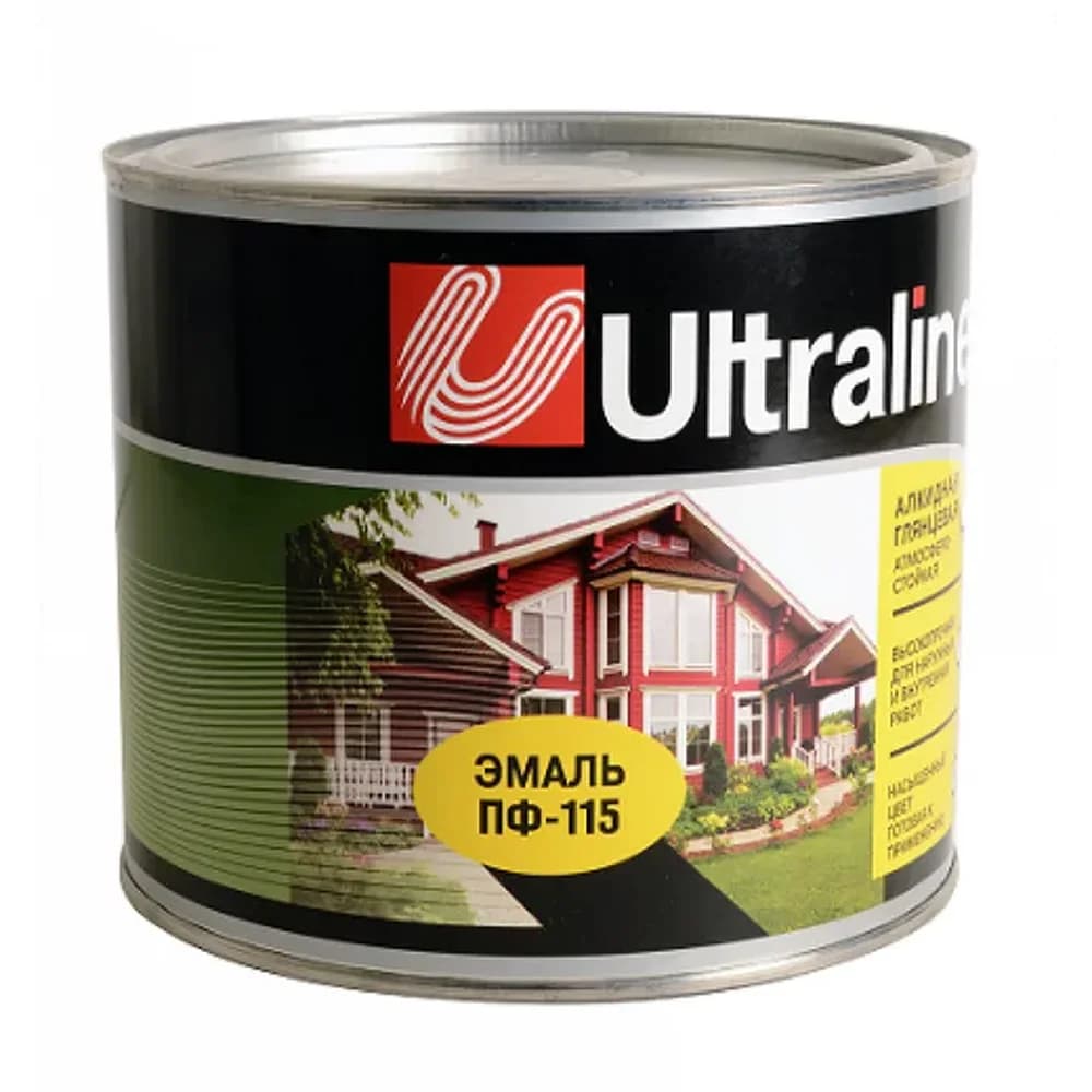 Эмаль  ПФ-115  ULTRA LINES Салатная 2,6 кг (6шт)  арт.354456