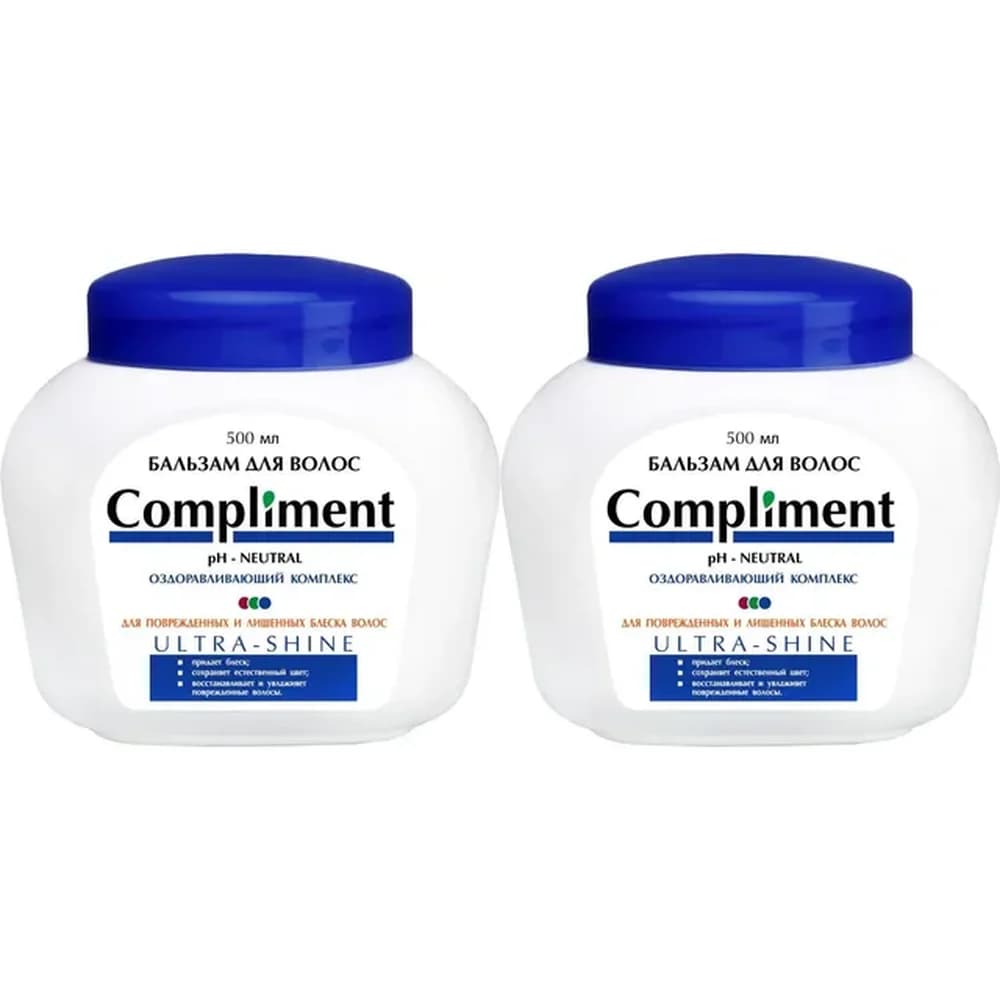 Compliment 500 мл бальз д/волос д/ослабл, ULTRA -PROTECT (12 шт )