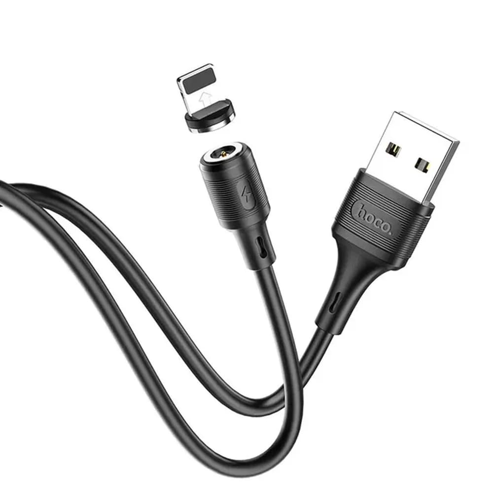 Кабель USB Hoco X52 магнитный черный 1м Type-C