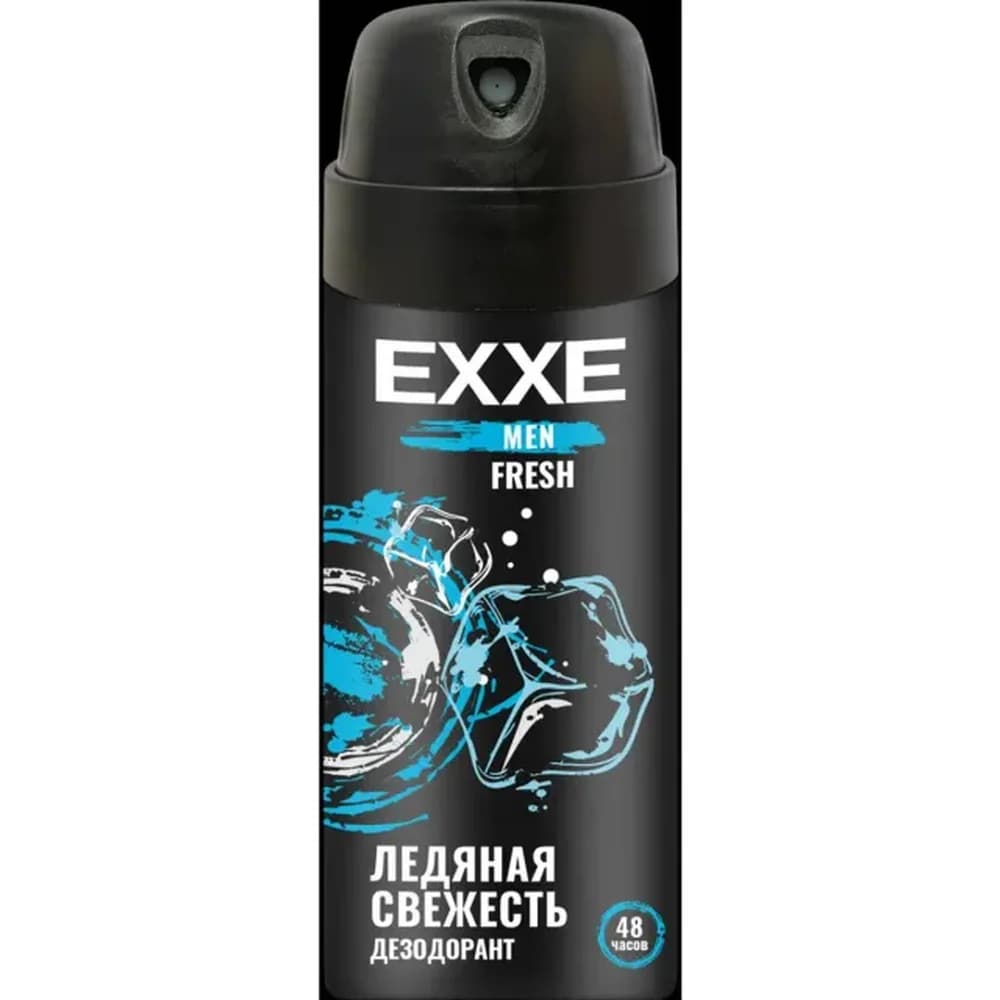 EXXE дезодарант  спрей муж FRESH 150мл (голуб)