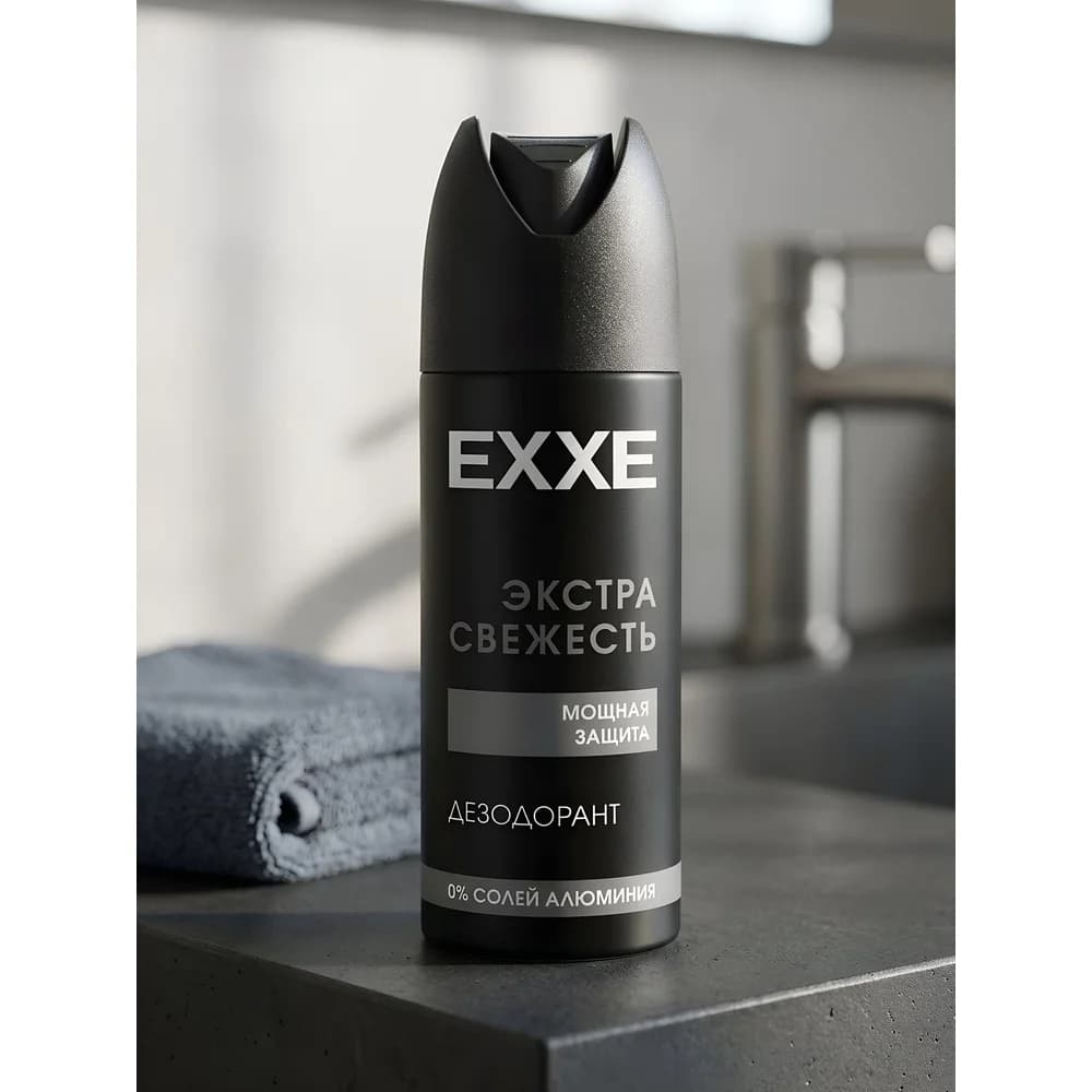 EXXE дезодарант  спрей муж SILVER 150мл