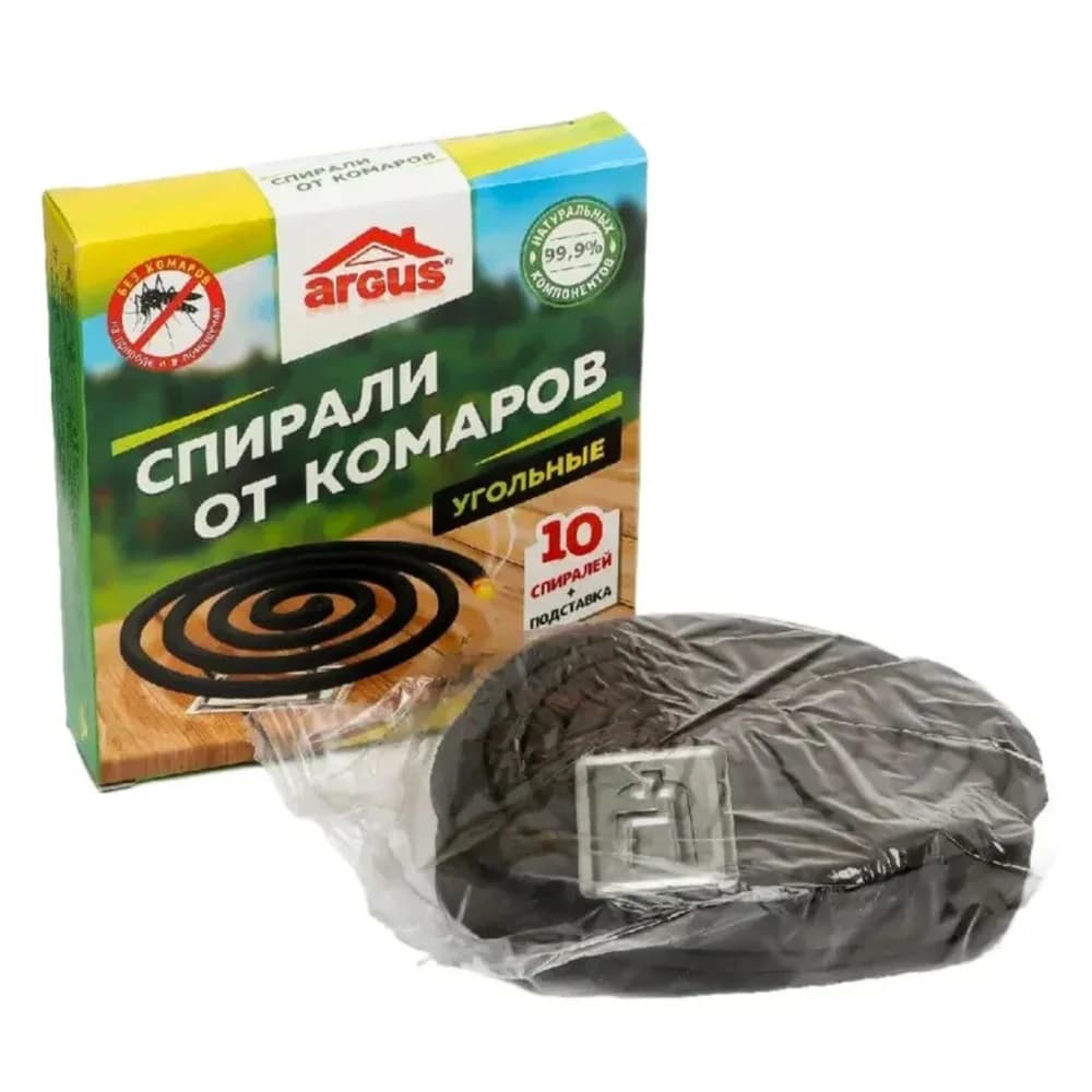 Спирали АРГУС малодымные 10 шт (24 шт )