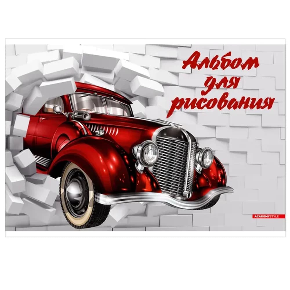 Альбом 40л Прорыв,  скрепка арт. 564563